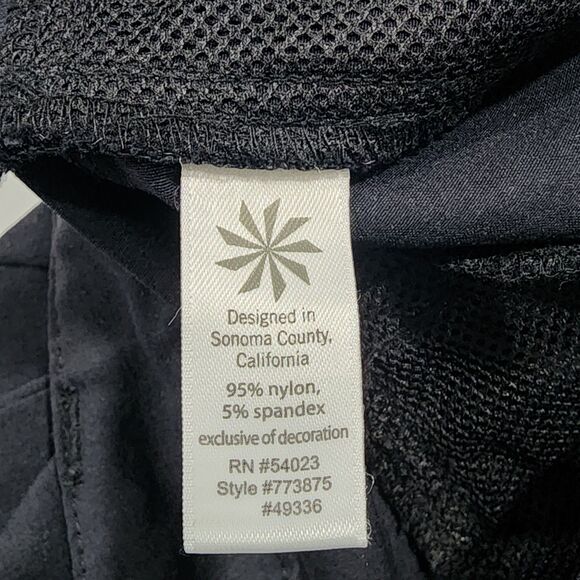 Athleta Dipper Pants Women's Black Low Rise Cargo Flare Hiking Outdoor Sizes 2 - Picture 9 of 10